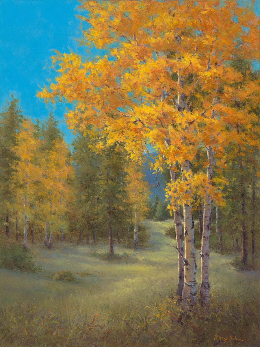 Oils - autumn trees