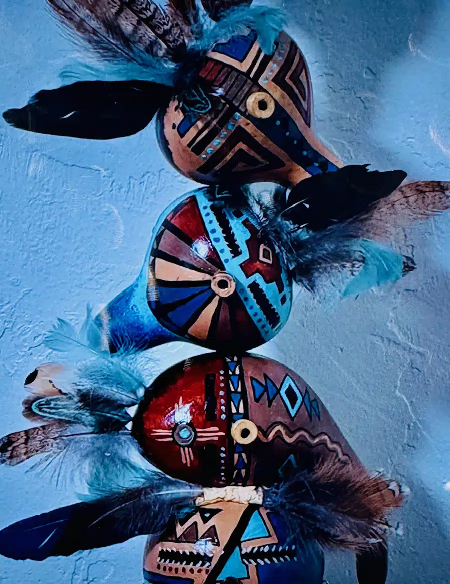 Gourds-Spirit Dolls-Acrylic 3.16.26-6