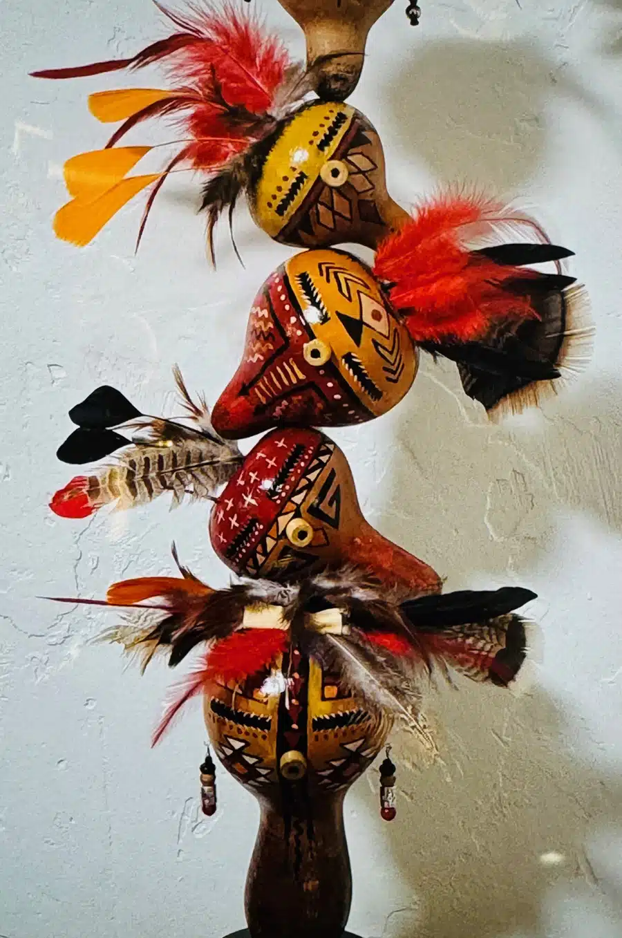 Gourds-Spirit Dolls-Acrylic 3.16.26-7