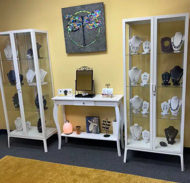 Display at former store.