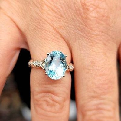 aquamarine ring aquamarine ring